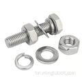 স্টেইনলেস স্টীল A2 A4 বোল্ট বাদাম Fastener